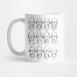 face wall Mug